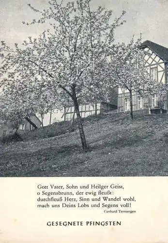 Germany Gerhard Tersteegen quote orchard view