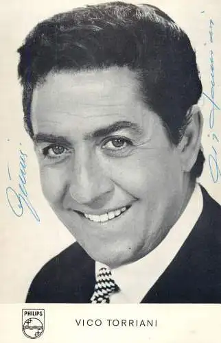 Vico Torriani - autogramme autographe