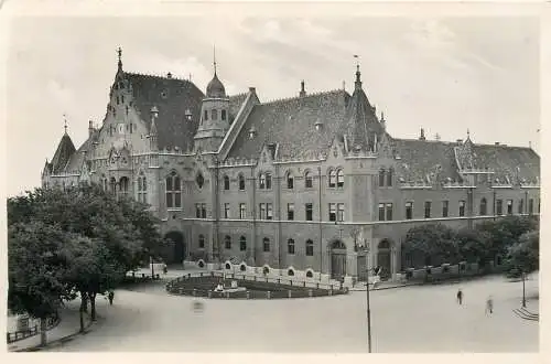 Postcard Hungary Kecskenet varoshaza