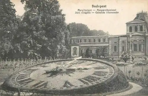 Postcard Hungary Budapest Margitszigeti kavehaz