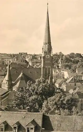 Postcard Germany Altenburg blick vom Nikolaiturm