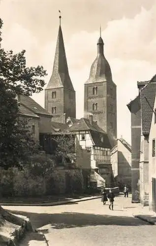 Postcard Germany Altenburg Rote Spitzen