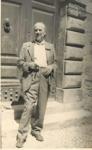 Social history photo elegant man 1953