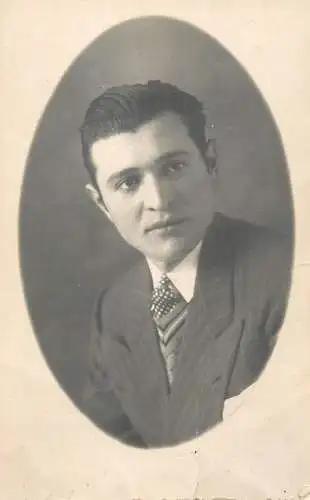 Social history photo elegant man coiffure