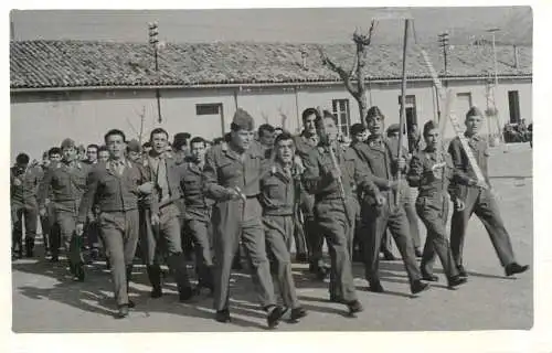 Social history photo 1960 soldier parade