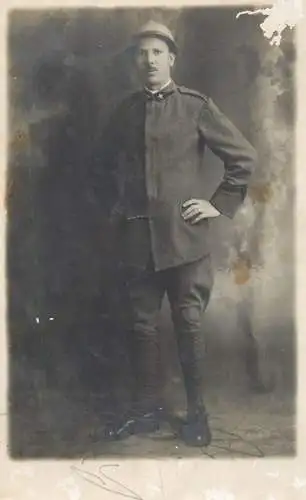 Social history photo soldier uniform ww1 France Belgium