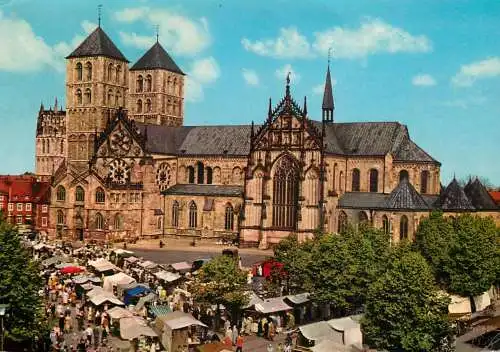 Postcard Germany Munster cathedral