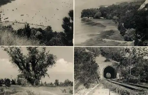Hungary Udvozlet Balatonakarattyans 1961