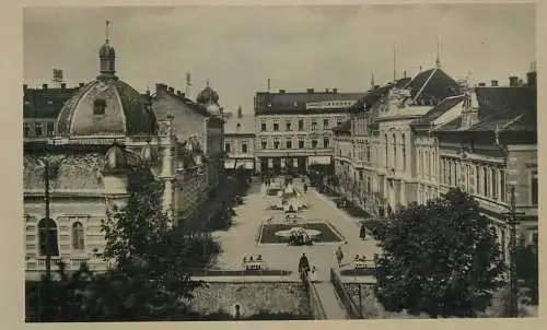 Hungary Miskolc city view