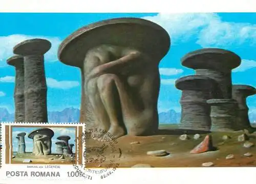 Romania pictura de Sabin Balasa Legenda