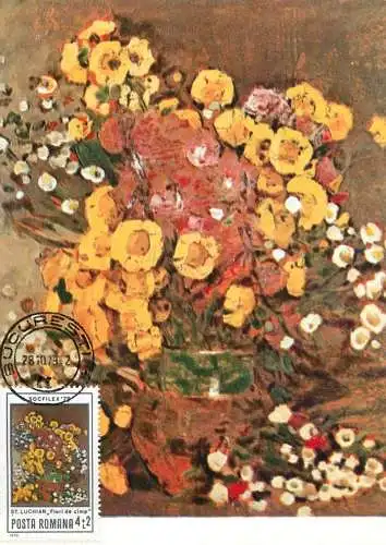 Romania pictura Stefan Luchian flori de camp field flowers