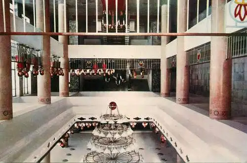 North Korea Pyongyang  Palais des Etudiants et des Pioners - vestibule central du theatre
