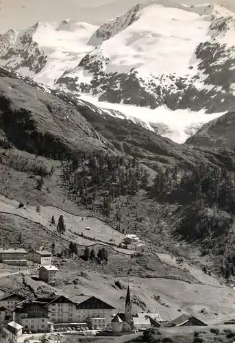 Austria Otztal Tirol Obergurgl das Gletscherdorf mit Schlafkogl