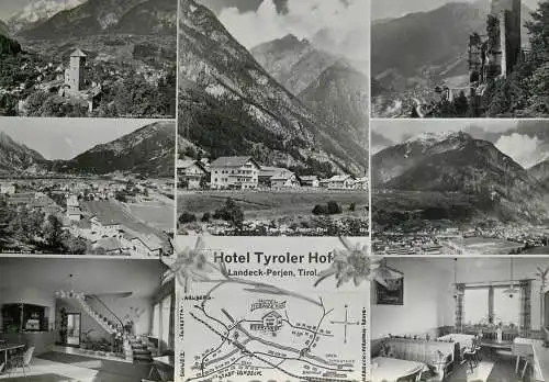 Austria Hotel Tyroler Hof Landeck Perjen different aspects & map