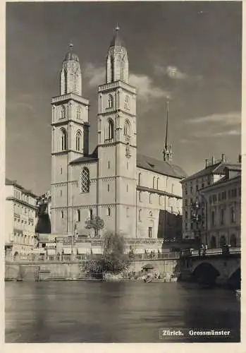 Switzerland Zurich Grossmunster