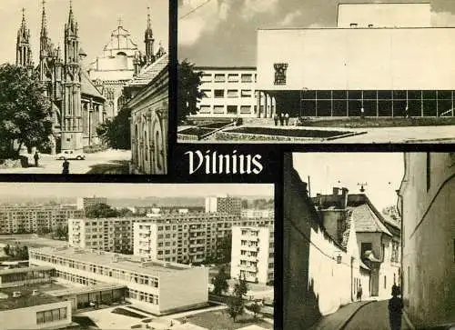 Lithuania Vilnius multi view