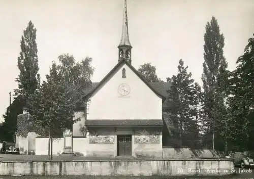 Switzerland Basel Kirche zu St Jakob