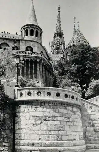 Hungary Budapest Halaszbastya & Matyas templom