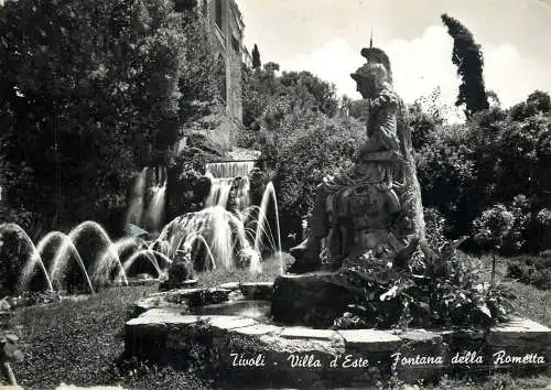 Italy Tivoli Villa d'Este Fontana della Rometta