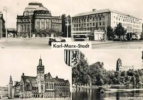 Germany Karl-Marx-Stadt/Chemnitz multi view