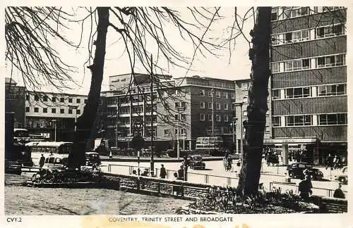 United Kingdom England Coventry Trinity street and Broadgate