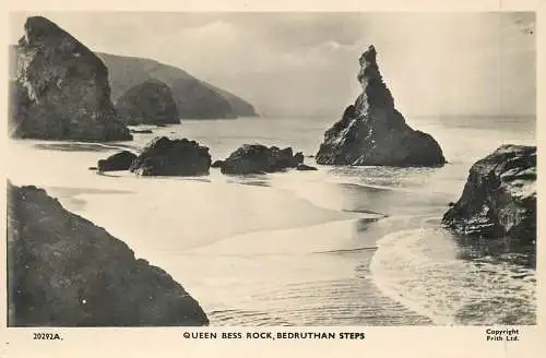United Kingdom England Queen Bess Rock, Cornwall