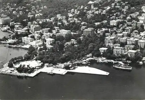 Croatia Opatija aerial view