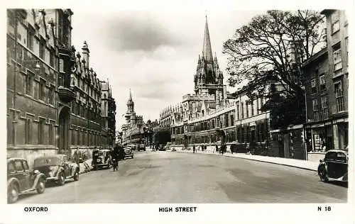 United Kingdom England Oxford high street