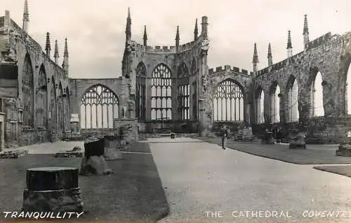 United Kingdom England Coventry cathedral ruins Tranquillity