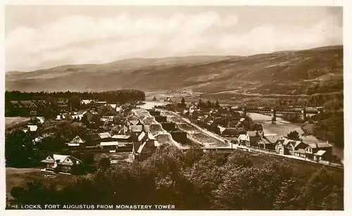 United Kingdom Scotland Fort Augustus the locks