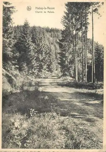 Belgium Habay-la-Neuve Chemin de Relune