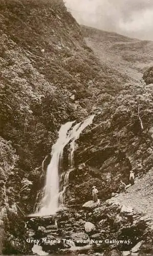 United Kingdom Scotland Grey Mare's Tail waterfall