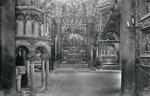 Croatia Split basilica interior aspect High Altar