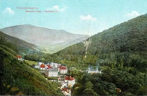 Slovakia Trencsenteplicz Baracska-Tal