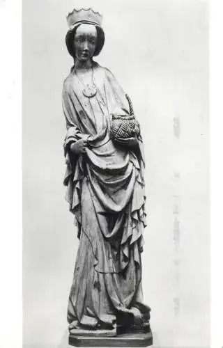 Hungary Budapest Hungarian National Gallery St Dorothy of Barka sculpture
