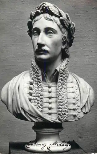Csokonai Vitez Mihaly bust Ferenczy Istvan sculpture