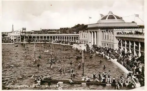 United Kingdom England Devon Blackpool ope air bath