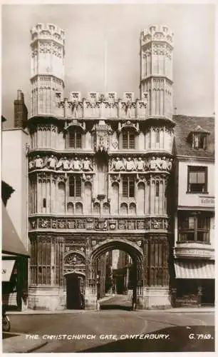 United Kingdom England Canterbury Kent Christchurch gate