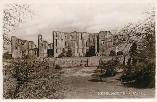 United Kingdom England Kenilworth castle ruins
