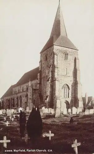 United Kingdom England Mayfield parish church