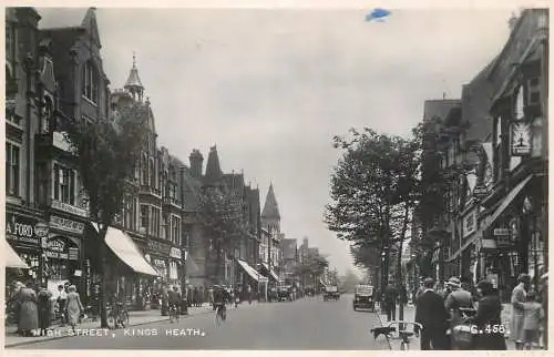 United Kingdom England Birmingham High Street Kings Heath 1953