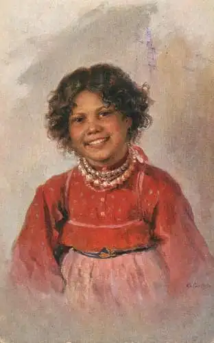 Fine arts painting F. Sitchkoff Tatiana