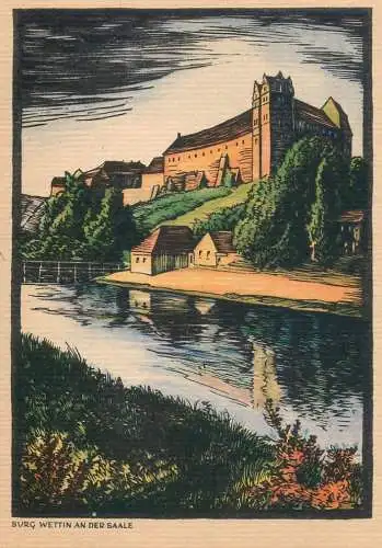 Germany Burg Wettin an der Saale