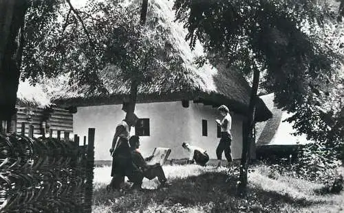 Romania Casa taraneasca din satul Dumitra raion Alba, regiunea Hunedoara sec XIX