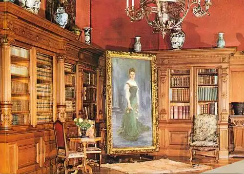 Czech Republic Konopiště castle bibliothek