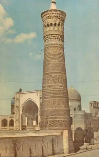 Uzbekistan architecture mausoleum dome mosque minaret