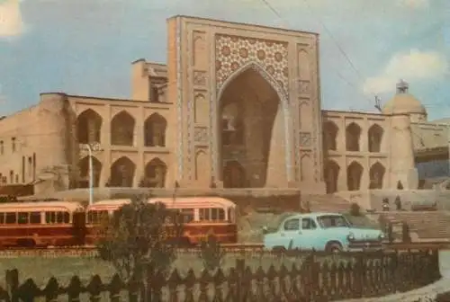 Kazakhstan architecture Tashkent monument temple facade