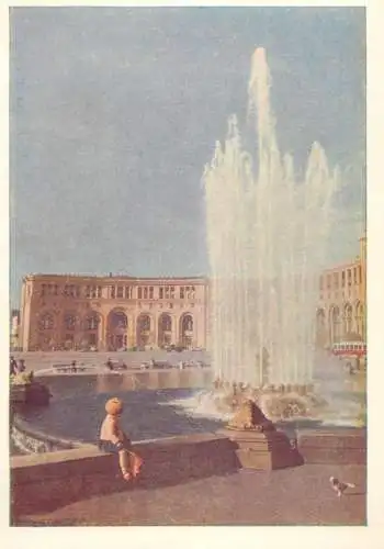 Armenia Erevan Lenin square