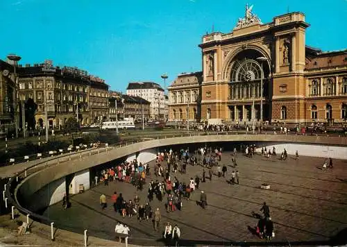 Hungary Budapest East station 1978