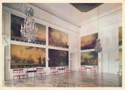 Russia Leningrad Petrodvorets the great palace